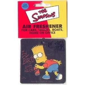  Simpsons El Barto Air Freshener A SIM 0020 Automotive