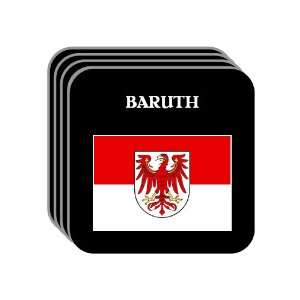  Brandenburg   BARUTH Set of 4 Mini Mousepad Coasters 