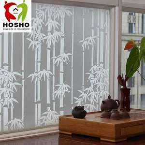   Privacy Glass Window Film Treatments Bamboo 35 GW 014  