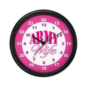   Military Time Clock Military Wall Clock by 