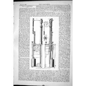  Engineering 1879 Krupp Electric Lamp Machinery Apparatus 