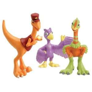  Dinosaur Train Collectible 3 Pack Mr Conductor Mikey 