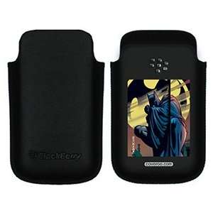  Batman Bat Signal on BlackBerry Leather Pocket Case  