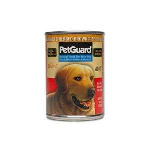  PetGuard Canned Dog Food Chicken and Herbed Brown Rice 