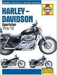 Harley Davidson Sportster Shop / Service / Repair Manual 1970 2010 