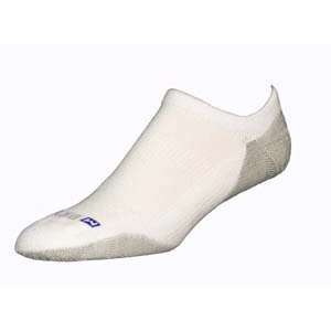  Drymax® Sport No Show White/Grey