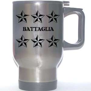  Personal Name Gift   BATTAGLIA Stainless Steel Mug 