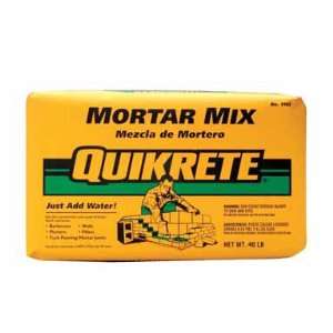  Quikrete Mortar Mix 40 Lb.
