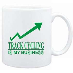  Mug White  Track Cycling  IS MY BUSINESS  Sports 
