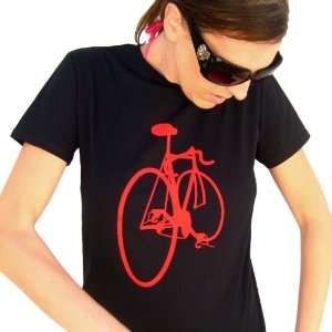 Bike T Shirt   Bikes Got Back Red on Black   Bike T 