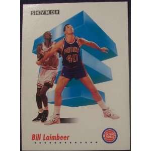    1991 92 SkyBox #85 Bill Laimbeer Detroit Pistons