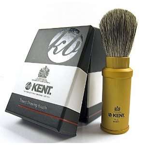  Kent Travel Shave Brush with Black Handle TR2 Beauty