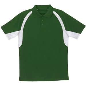   Performance Hook Polo Shirts FOREST/WHITE A5XL