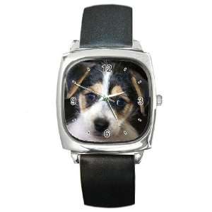  Jack Russell Puppy Dog Square Metal Watch FF0702 