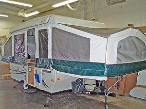 2010 Palomino Pony 2100 Pop Up Folding Tent Camper w/ A/C, Awning,Zip 