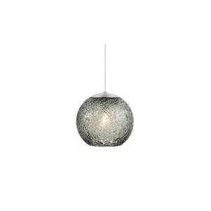  Light Pendant in Bronze Shade Color Smoke, Mounting Type Two Circuit