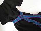 Fair Trade handwoven belt, magenta electric blues