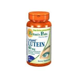  Lutigold Lutein 40 mg 40 mg 60 Softgels Health & Personal 