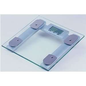  Trading House EH 404 Body Fat Glass SqXL Platform1.5 Inch LCD Scale