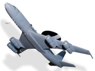 Boeing AWACS E 3 AFMC Wood Desktop Airplane Model  