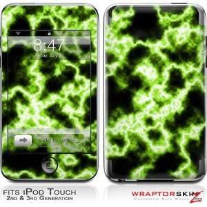  Touch 2G & 3G Skin and Screen Protector Kit   Electrify Green  