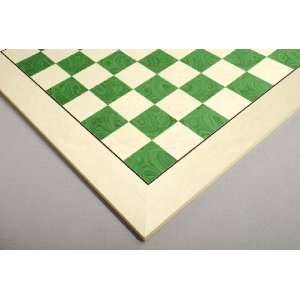    House of Staunton Green Matte Chess Board   2.25 inch Toys & Games