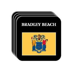 US State Flag   BRADLEY BEACH, New Jersey (NJ) Set of 4 Mini Mousepad 