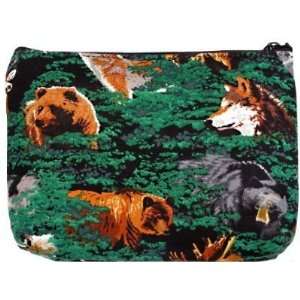  Wolf Bear Deer Outdoors Theme Clutch by Broad Bay Sports 