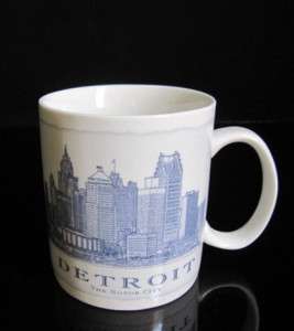 Starbucks Coffee 2006 Series City Mug of Detroit  