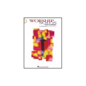  Hal Leonard Worship Solos for Clarinet   Book & CD 