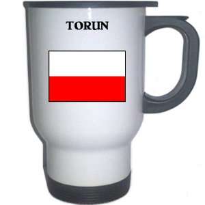  Poland   TORUN White Stainless Steel Mug Everything 