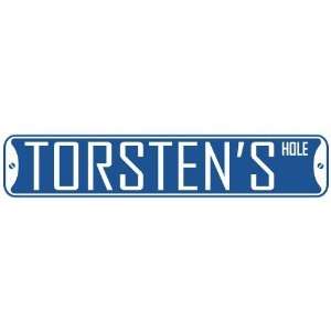   TORSTEN HOLE  STREET SIGN