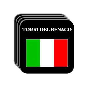  Italy   TORRI DEL BENACO Set of 4 Mini Mousepad Coasters 