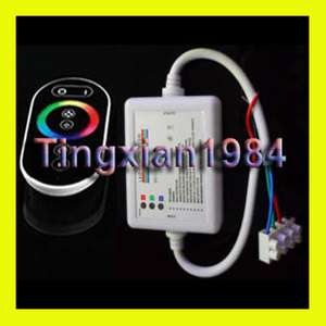 Wireless RF touch panel LED RGB Dimmer remote controller For RGB LED 
