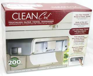 CleanCut Touchless Electric Paper Towel Dispenser SS  