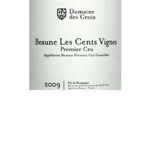  2009 Domaine des Croix Beaune Les Cents Vignes 1er Cru 