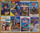Lot of (8) Childrens VHS Movie Classics includes Wizar