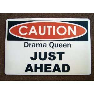  Caution Drama Queen Ahead Rug Floor Door Bath Mat