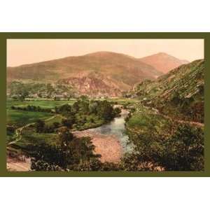 Aberglasym Beddgelert Wales 12x18 Giclee on canvas 