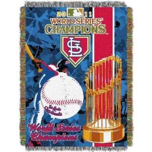  MLB Cardinals 2011 World Series Champ Throw