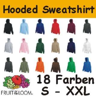 Fruit of the Loom Lady Fit Hooded Sweat Jacket XS   XXL  