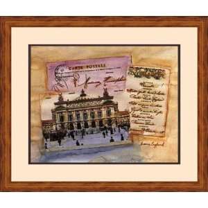  Parisian Postals by Susana England   Framed Artwork 
