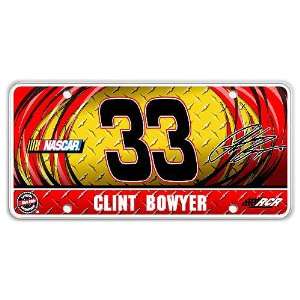   Clint Bowyer Standard Diamond Series License Plate