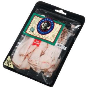 Columbus Meats Sliced Roasted Turkey Breast coated with flavorings, 8 
