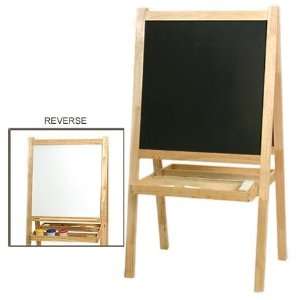  Lipper Easel with 2 Trays   Pecan Baby