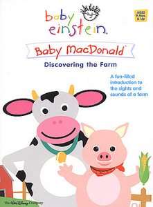 Baby Einstein Baby MacDonald A Day on the Farm DVD, 2004  