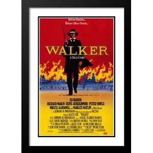   Framed and Double Matted Movie Poster   Style A   1987