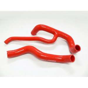  OBX Red Silicone Radiator Hose for 95 97 Chevy Cavalier 2 