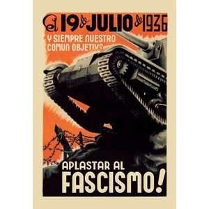    To Squash Fascism   Paper Poster (18.75 x 28.5)
