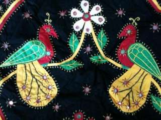   gorgeous india wall hanging birds colorful a friend brought this back
